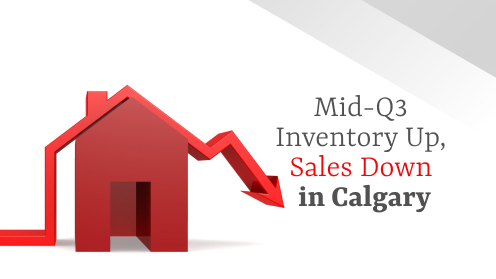 Mid-Q3 Inventory up, Sales Down in Calgary | your*realtor